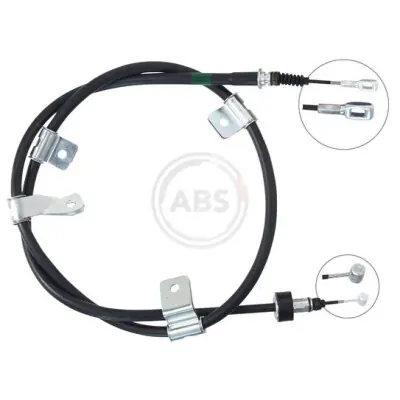 Envío Exprés Cable de accionamiento, freno de estacionamiento A.B.S. K17504